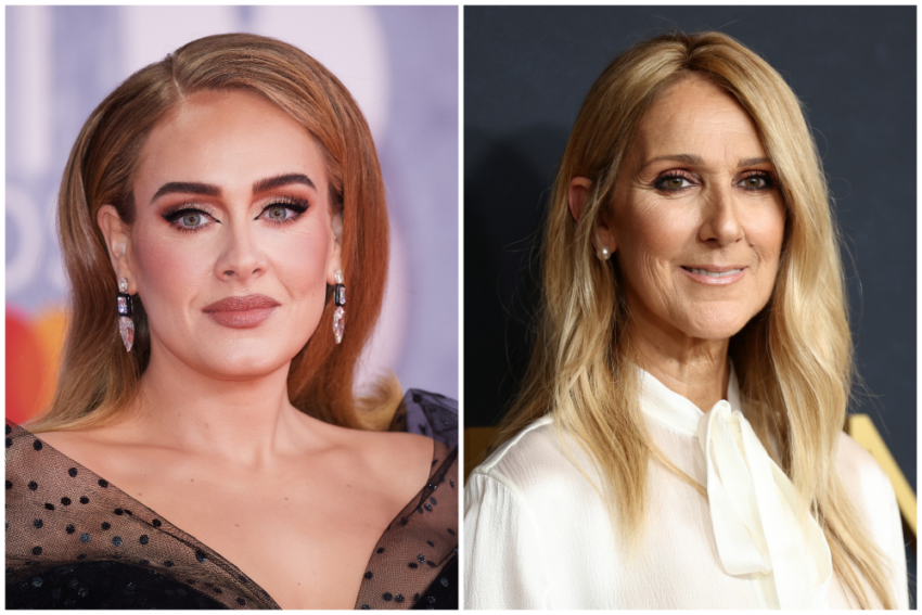 adele e celine dion