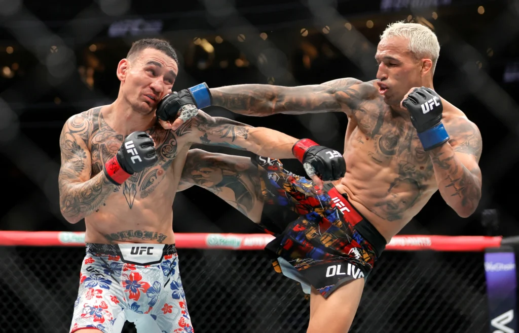 UFC 326 Books Max Holloway vs Charles Oliveira Rematch